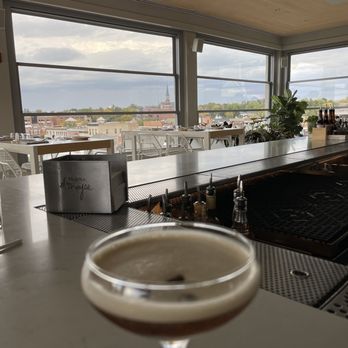 Santo Cielo - View from the bar - New American Near Me - Naperville, Illinois Santo Cielo - View from the bar - New American Near Me - Naperville, Illinois