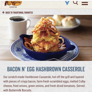 Cracker Barrel Old Country Store - What it's supposed to look like. - Breakfast & Brunch Near Me - Piqua, Ohio