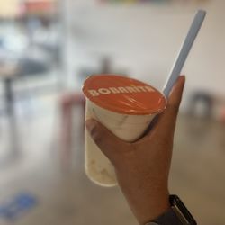 BOBARITA - Jasmine Milk Tea with Lychee jelly ($5.5)