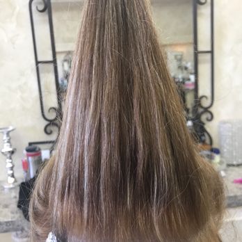 Karma Salon Spa - This is the touch up color that doesn't match the previous color from my regular stylist - Hair Salons Near Me - Grayslake, Illinois Karma Salon Spa - This is the touch up color that doesn't match the previous color from my regular stylist - Hair Salons Near Me - Grayslake, Illinois