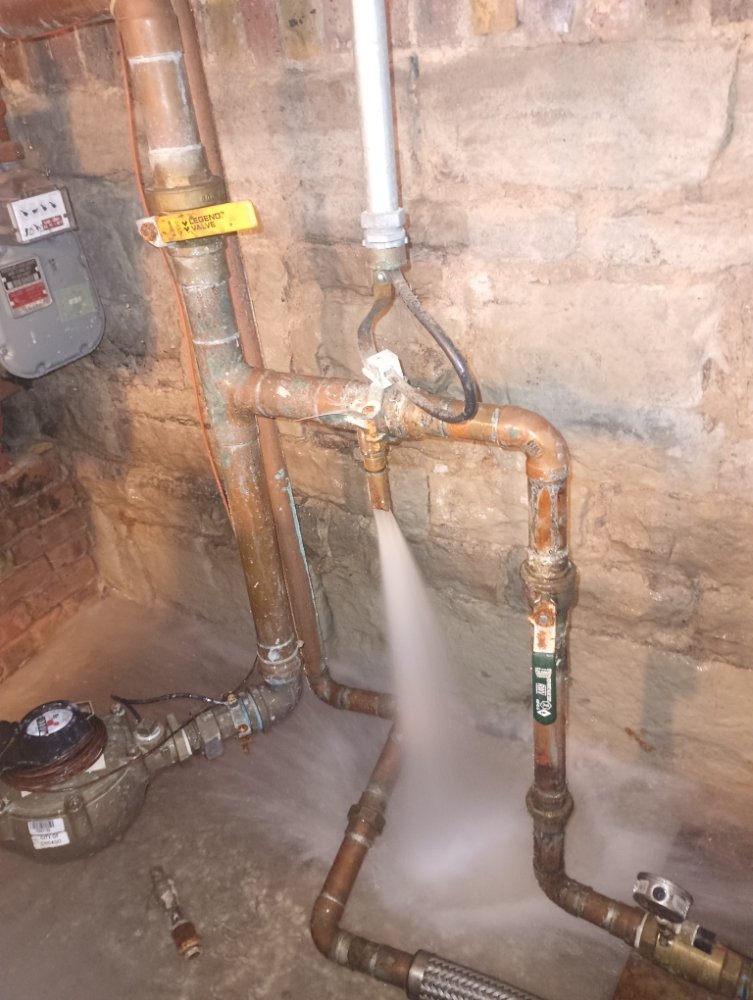 Slide of Noon Time Sewers