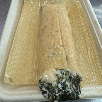 Shane’s Tamales - Spinach and crema - Pop-Up Restaurants Near Me - Garden Grove, California