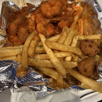 Texas Crab Company - Buffalo shrimp plate-so good! - Seafood Near Me - San Marcos, Texas Texas Crab Company - Buffalo shrimp plate-so good! - Seafood Near Me - San Marcos, Texas