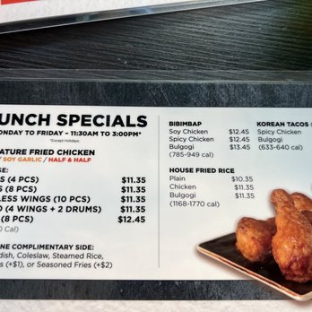 Bonchon Village Way - Lunch specials M-F - Chicken Wings Near Me - San Diego, California Bonchon Village Way - Lunch specials M-F - Chicken Wings Near Me - San Diego, California