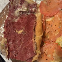 Picture of over cooked pastrami when I asked for COLD PASTRAMI, the nastiest sandwich I've ever had in my life. $13 I'll never get back!!! Picture of over cooked pastrami when I asked for COLD PASTRAMI, the nastiest sandwich I've ever had in my life. $13 I'll never get back!!!