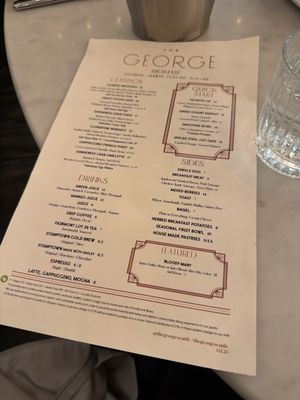 Menu photo 3 The George Seattle, WA Menu photo 3 The George Seattle, WA