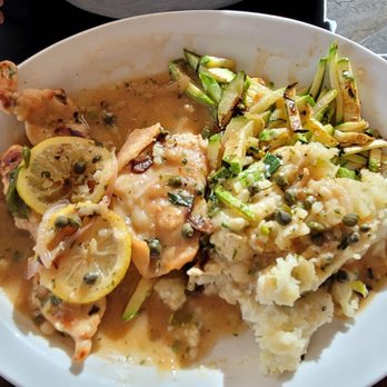 Tune-Up Cafe - Chicken Piccada - New Mexican Cuisine Near Me - Santa Fe, New Mexico