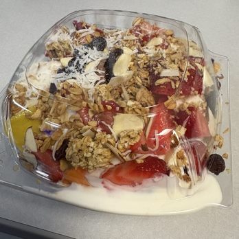 Nevera Juice Bar - Creme coming out from the side, maybe put the creme at the bottom and a little on top and you wouldn't have this problem. - Juice Bars & Smoothies Near Me - Fresno, California Nevera Juice Bar - Creme coming out from the side, maybe put the creme at the bottom and a little on top and you wouldn't have this problem. - Juice Bars & Smoothies Near Me - Fresno, California