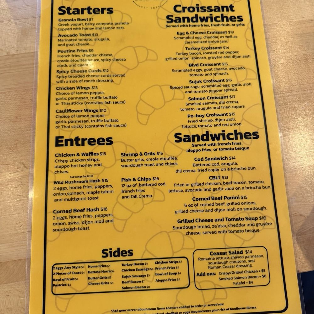 BLVD Brunch House - Menu - Halal Near Me - Detroit, Michigan