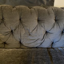 Custom Draperies & Upholstery - Two missing buttons