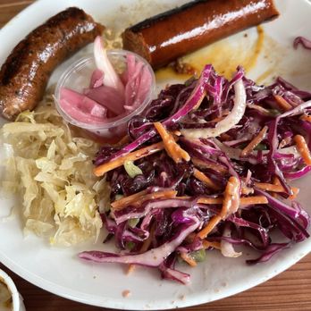 Your Mom's Haus - Sausage Plate - Pubs Near Me - El Granada, California Your Mom's Haus - Sausage Plate - Pubs Near Me - El Granada, California