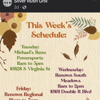 Silver Rush Grill - Perfect timing... - Food Trucks Near Me