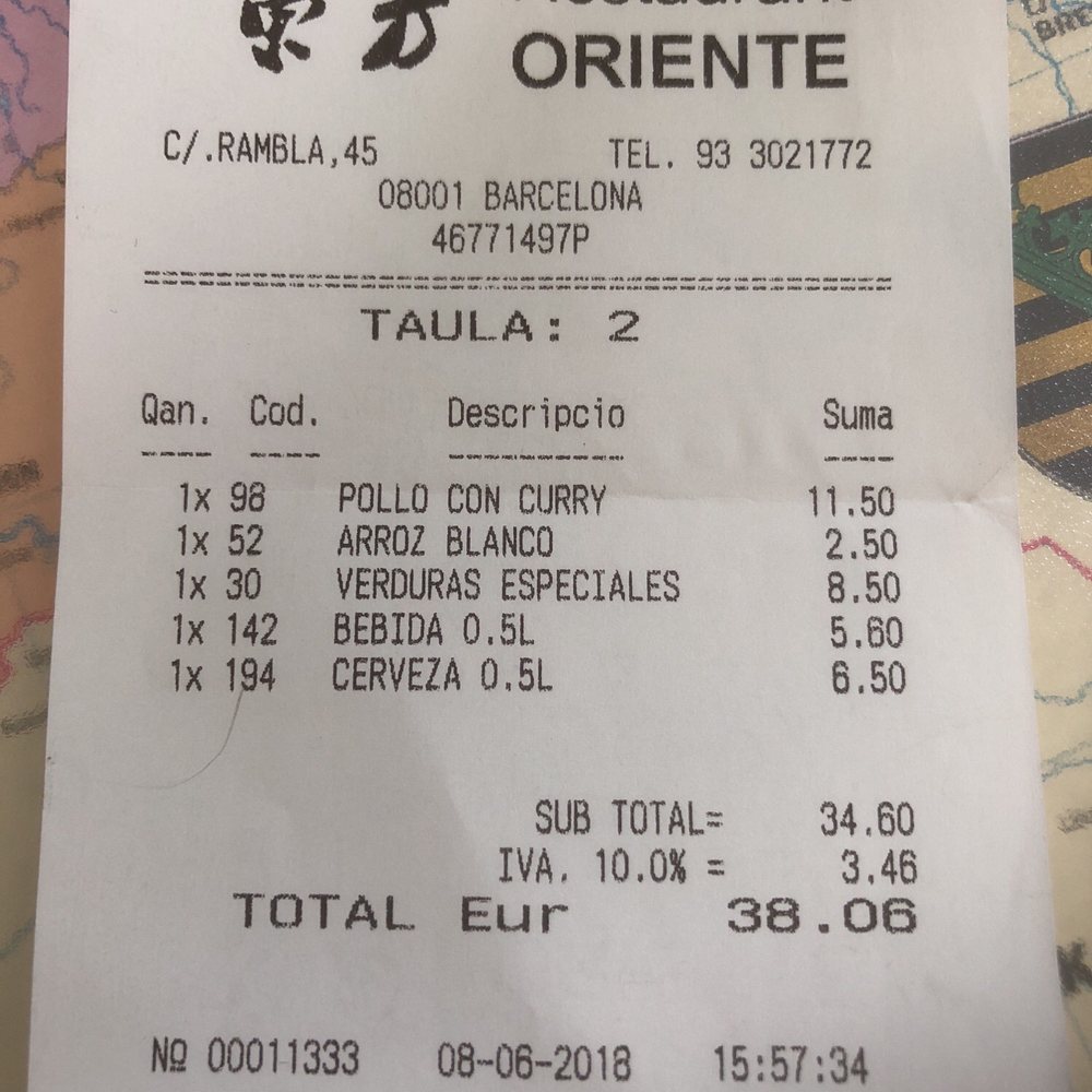 Oriente - Chinese Near Me - Barcelona, B Oriente - Chinese Near Me - Barcelona, B