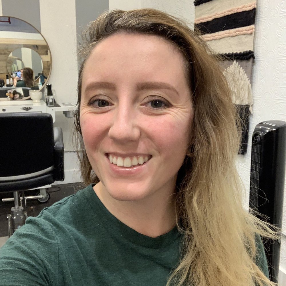 Salon Muse - Before gross dead blonde with lots of brassy tones in the brown section. - Hair Salons Near Me - Medford, Oregon Salon Muse - Before gross dead blonde with lots of brassy tones in the brown section. - Hair Salons Near Me - Medford, Oregon