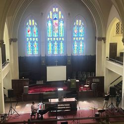 Agapé Chicago - They worship in the Rogers Park Presbyterian Church building now.