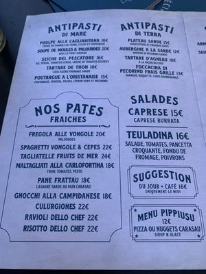 Menu photo 2 Sa mesa sarda Marseille, 13