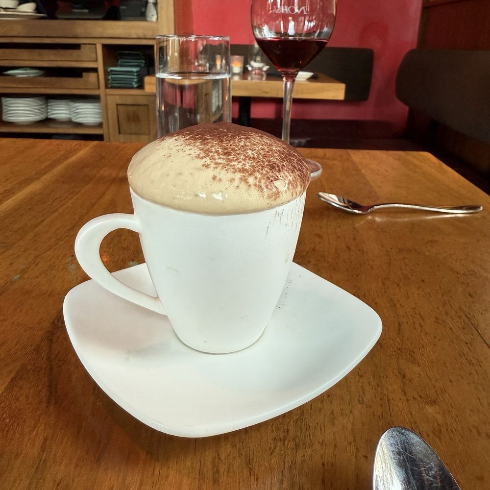 Nobu - Cappuccino dessert (not a drink) - Sushi Bars Near Me - Southbank, VIC