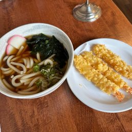 Shrimp tempura udon Shrimp tempura udon