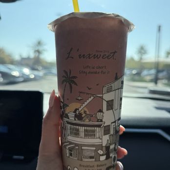 L'uxweet - Winter melon tea half sweet - Taiwanese Near Me - Aliso Viejo, California