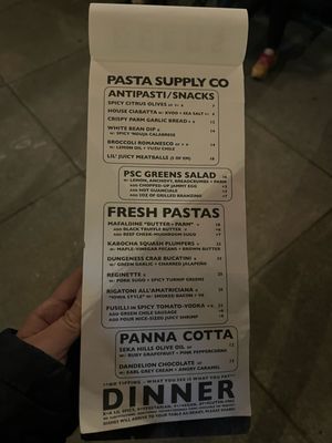 Menu photo 8 Pasta Supply San Francisco, CA Menu photo 8 Pasta Supply San Francisco, CA