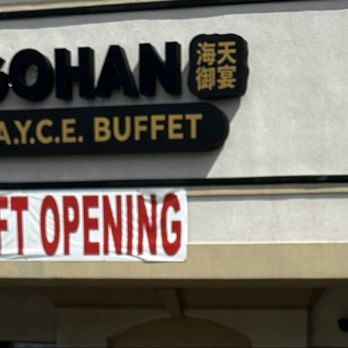 Gohan Buffet - Sign - Buffets Near Me - Duluth, Georgia Gohan Buffet - Sign - Buffets Near Me - Duluth, Georgia