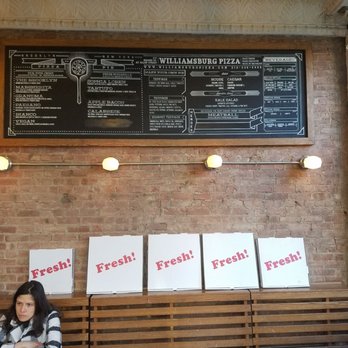 Williamsburg Pizza - I wonder if it's fresh - Pizza Near Me - New York, New York Williamsburg Pizza - I wonder if it's fresh - Pizza Near Me - New York, New York