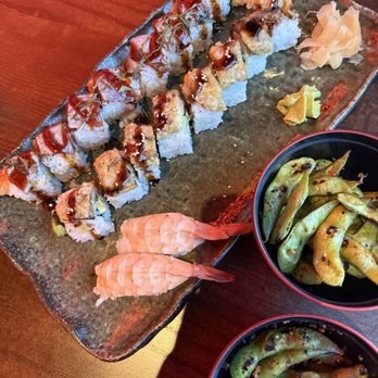 Blue Sushi Sake Grill - Tataki Maki*, Sake Toro* **, Ebi, Charred Edamame - Sushi Bars Near Me - Tempe, Arizona Blue Sushi Sake Grill - Tataki Maki*, Sake Toro* **, Ebi, Charred Edamame - Sushi Bars Near Me - Tempe, Arizona