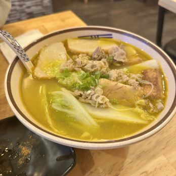 Noodle Point - Beef Golden Soup - Asian Fusion Near Me - Portland, Oregon Noodle Point - Beef Golden Soup - Asian Fusion Near Me - Portland, Oregon