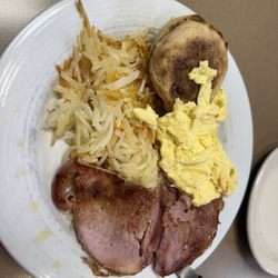 All Star Lanes - Ham, eggs and hash browns