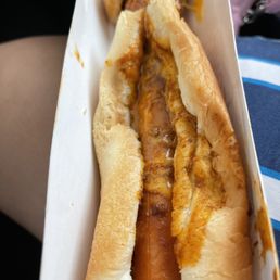 6" Premium Beef Chili Cheese Coney Dog