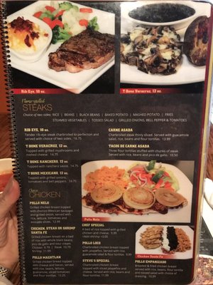 Menu photo 3 El Mazatlan Cave City, KY