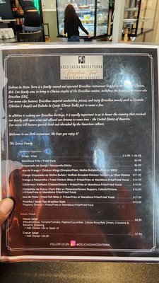 Menu photo 4 Delícias da Nossa Terra Clinton, MA