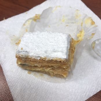 Holiday Bakery - a piece of cake on a napkin - Bakeries Near Me - Hialeah, Florida