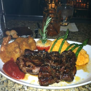 POM Restaurant - Peppered Rib eye perfectly medium. - New American Near Me - Indio, California POM Restaurant - Peppered Rib eye perfectly medium. - New American Near Me - Indio, California