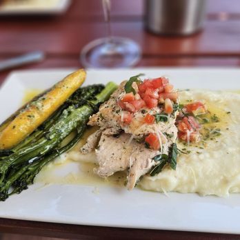 Jolo Winery & Vineyards - Chicken piccata, seasonal vegetables and pommes puree - Wineries Near Me - Pilot Mountain, North Carolina Jolo Winery & Vineyards - Chicken piccata, seasonal vegetables and pommes puree - Wineries Near Me - Pilot Mountain, North Carolina