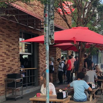 Pine State Biscuits - Tuesday at 10am. And there is a line?!? - Southern Near Me - Portland, Oregon Pine State Biscuits - Tuesday at 10am. And there is a line?!? - Southern Near Me - Portland, Oregon