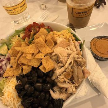 Coffee Studio - Had two coffees and a sugar free vanilla iced latte and the Sante For salad. - Coffee & Tea Near Me - Cary, North Carolina