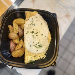 Lava House - Spinach platter with roasted potato