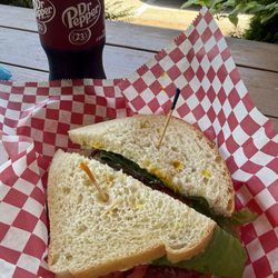 Country Porch - Sweet Lebanon Bologna sandwich