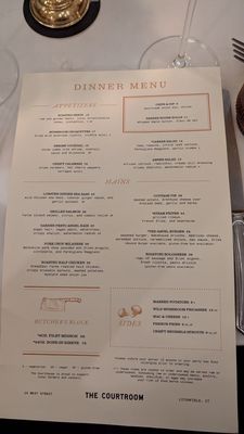 Menu photo 4 The Courtroom Litchfield, CT Menu photo 4 The Courtroom Litchfield, CT