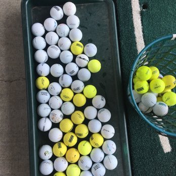 Montclair Golf Course - Medium bucket of balls, With the ones in the bucket are actually hittable, the ones on the left are all beat up. - Golf Near Me - Oakland, California Montclair Golf Course - Medium bucket of balls, With the ones in the bucket are actually hittable, the ones on the left are all beat up. - Golf Near Me - Oakland, California