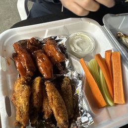 BEST WINGS EVER !!! So crispy and juicy, literally craving these wings minimum once weekly BEST WINGS EVER !!! So crispy and juicy, literally craving these wings minimum once weekly