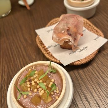 Yeobo Darling - Chicken pate and potato jeon - Taiwanese Near Me - Menlo Park, California Yeobo Darling - Chicken pate and potato jeon - Taiwanese Near Me - Menlo Park, California