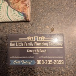 Our Little Family Plumbing Repairs