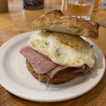Frothy Monkey - Country Ham and Pimento Cheese Biscuit w egg. - Coffee & Tea Near Me - Nashville, Tennessee Frothy Monkey - Country Ham and Pimento Cheese Biscuit w egg. - Coffee & Tea Near Me - Nashville, Tennessee