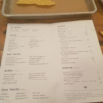 bartaco - Reston - Menu - Tacos Near Me - Reston, Virginia
