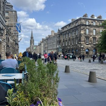The Luckenbooth - View from our table - Flowers & Gifts Near Me - Edinburgh, EDH The Luckenbooth - View from our table - Flowers & Gifts Near Me - Edinburgh, EDH