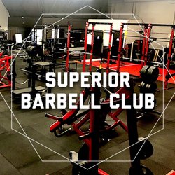 Superior Barbell Club - Main floor and name.