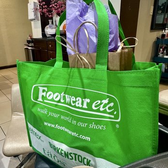 Footwear etc. - They give you a nice reusable shopping bag. - Shoe Stores Near Me - San Jose, California