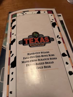 Menu photo 2 Texas Roadhouse Ocoee, FL